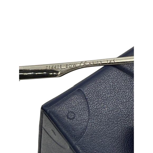 Louis Vuitton Animated Damier Ash Sunglasses Z1441E Silver*NO SIGNS OF USE - Picture 9 of 9